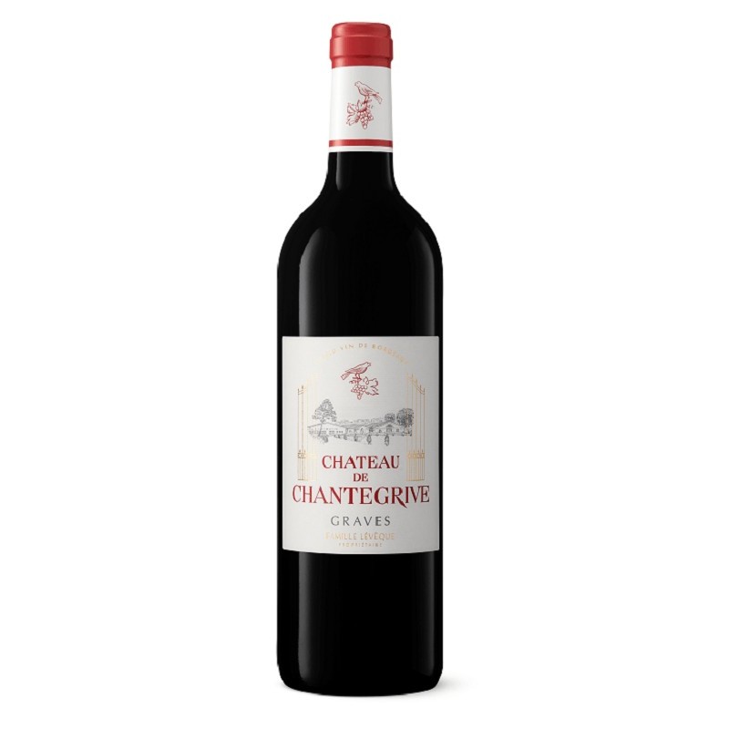 CHÂTEAU "DE CHANTEGRIVE" 2023 GRAVES ROUGE 75 CL CRD - French Wine 75cl